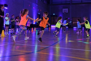 Hosted glow party games in Newcastle