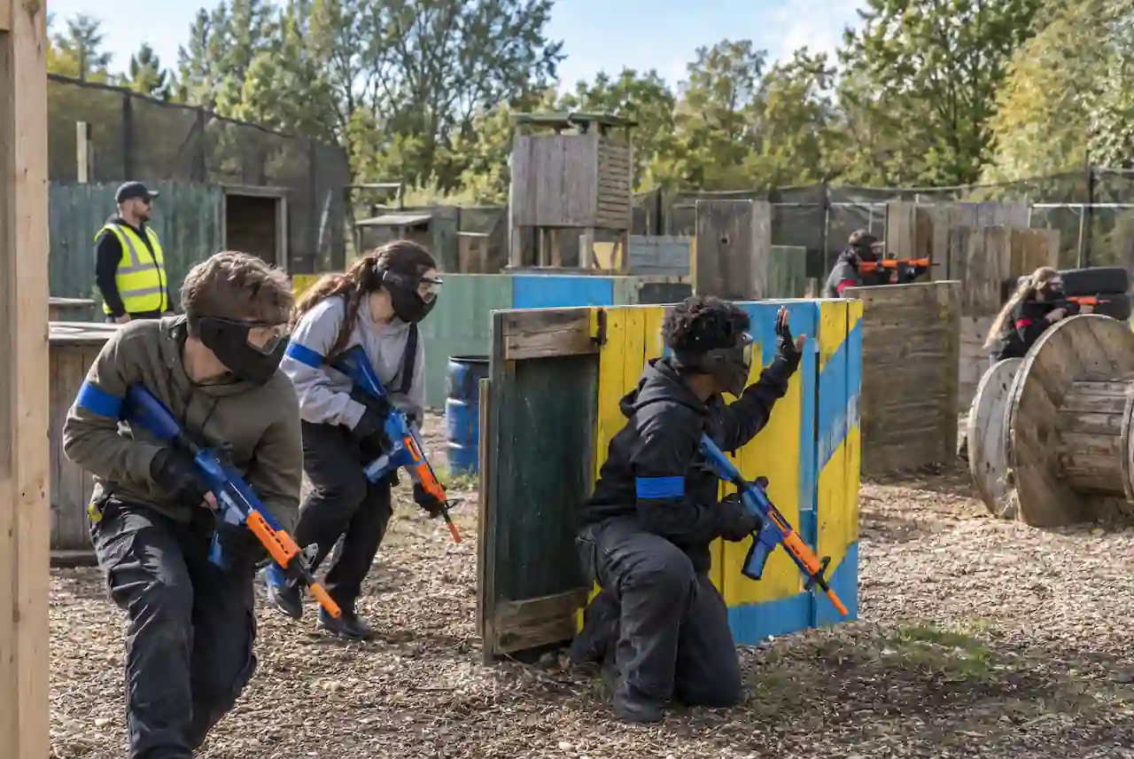 Airsoft birthday activity