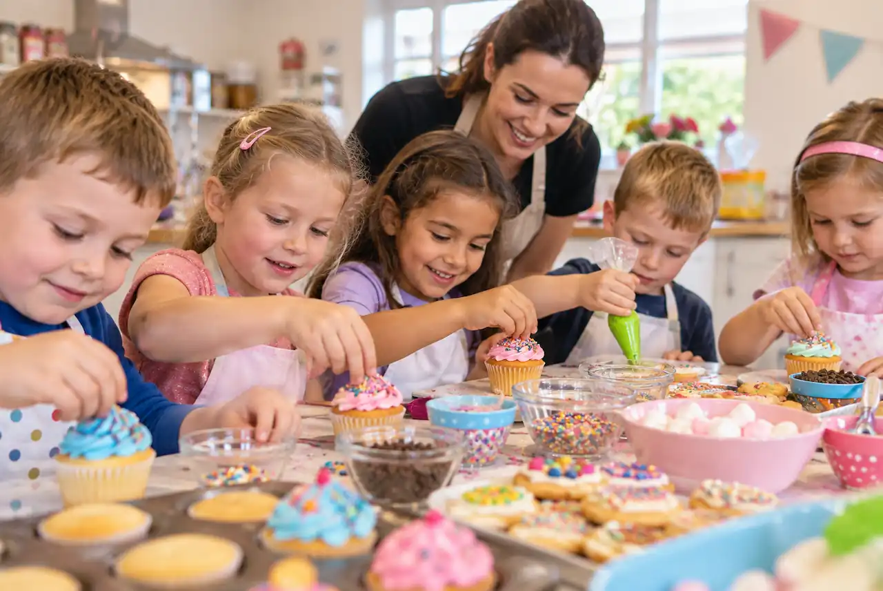 Cooking or Baking Party birthday activity