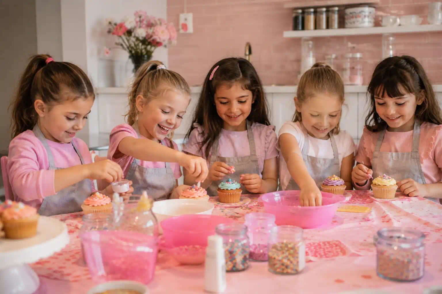 baking birthday party for 7 year old girls