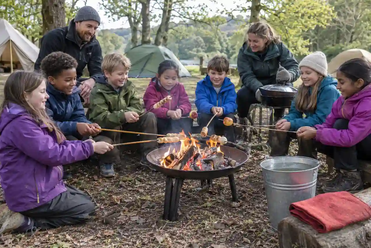 Campfire Cooking for Cubs aged 8–10 in Newcastle and the North East