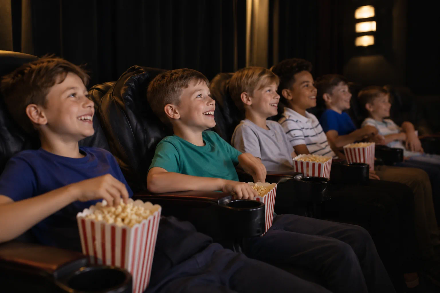 cinema birthday party for 7 year old boys Corbridge
