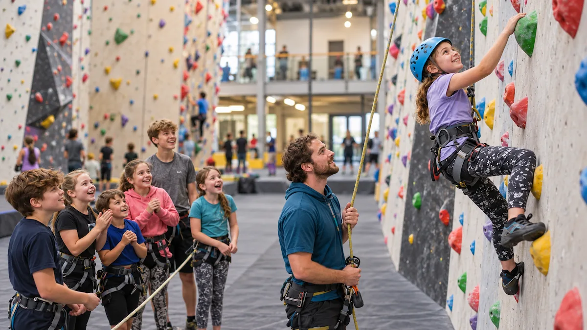 climbing birthday party Newcastle and North East