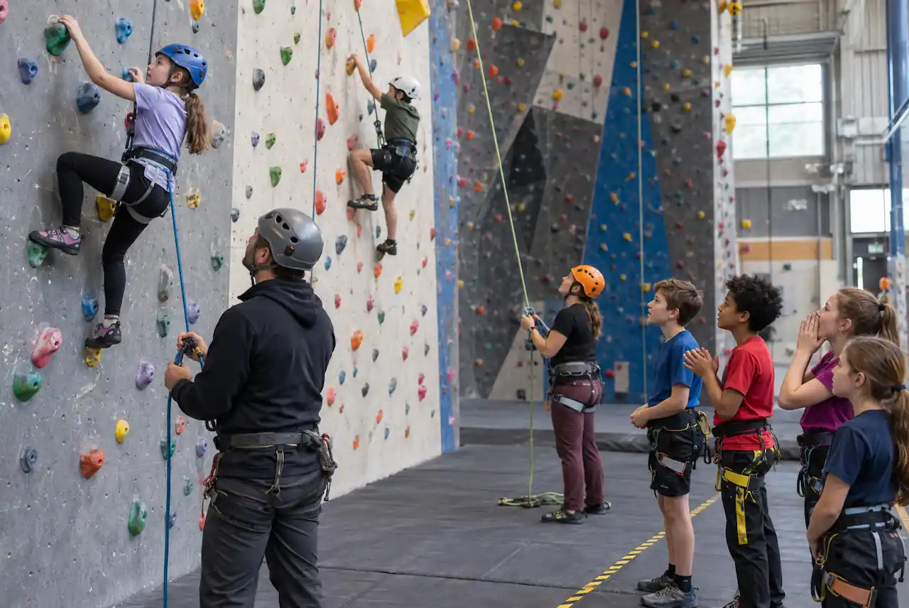 Climbing Wall Session for Scouts aged 10½–14 in Newcastle and the North East