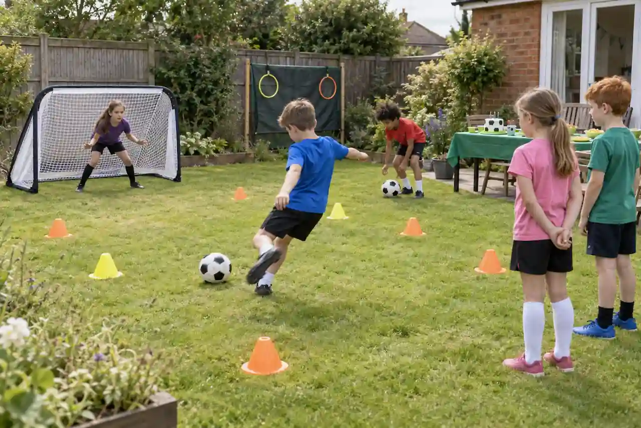 football themed birthday party at home