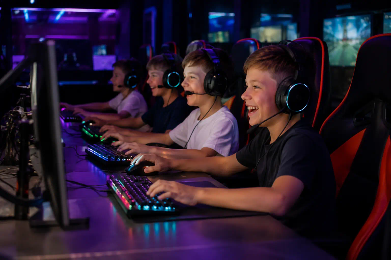 gaming LAN birthday party for 8 year old boys UK