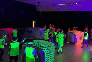 Glow birthday party in Newcastle
