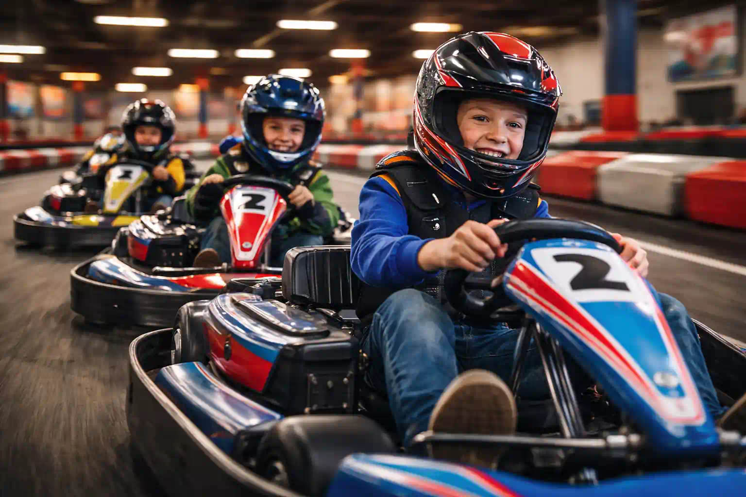 go karting birthday party for 10 year old boys UK