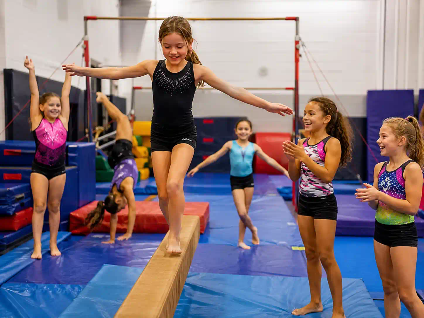 gymnastics party for 9 year old girls in Gateshead