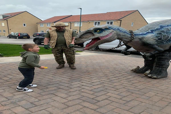 jurassic dinosaur birthday party for 7 year old boys UK
