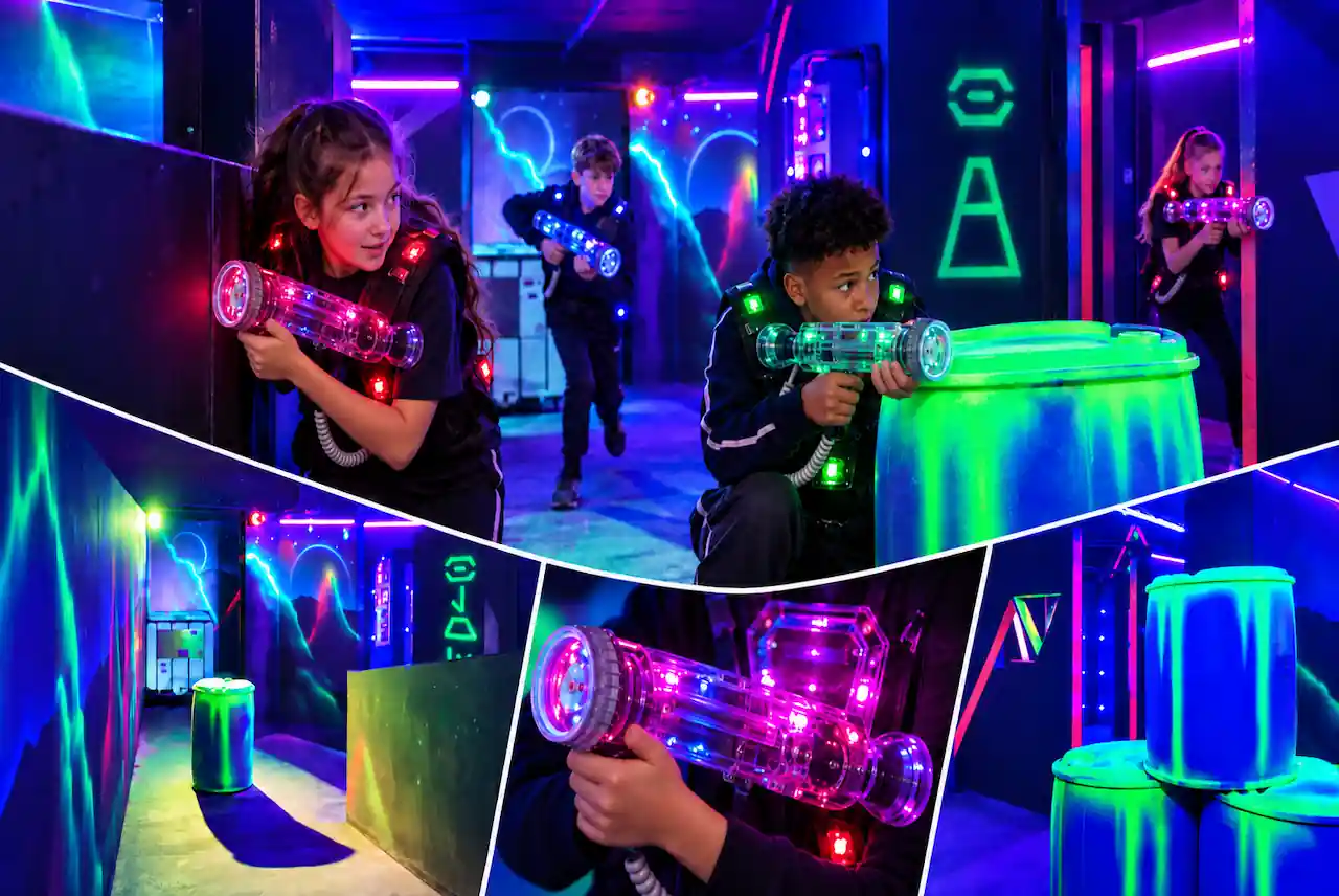 Laser Quest Sunderland birthday activity