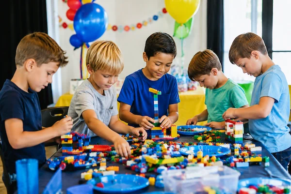 lego birthday party for 6 year old boys North East