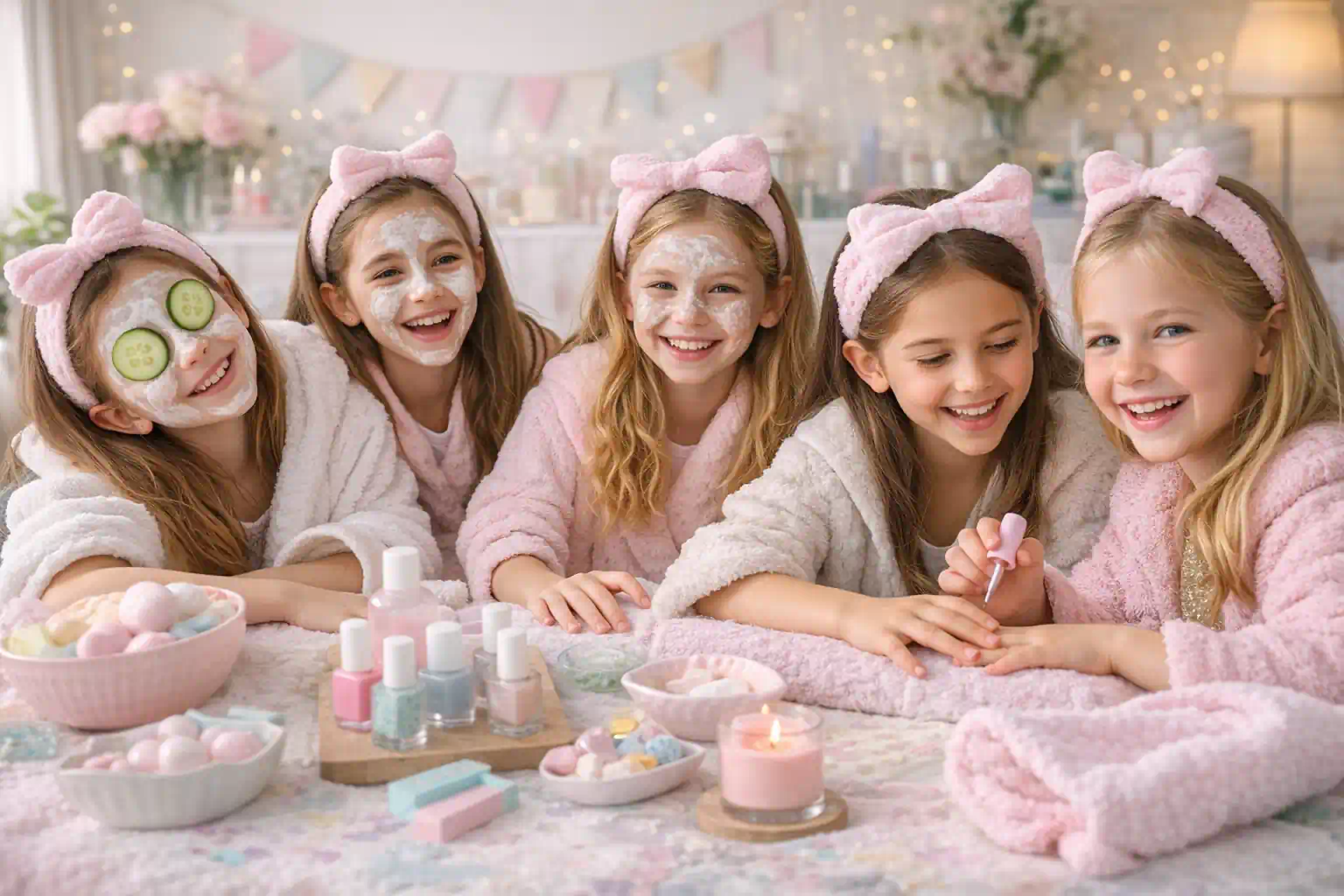 pamper spa party for 9 year old girls in Gateshead