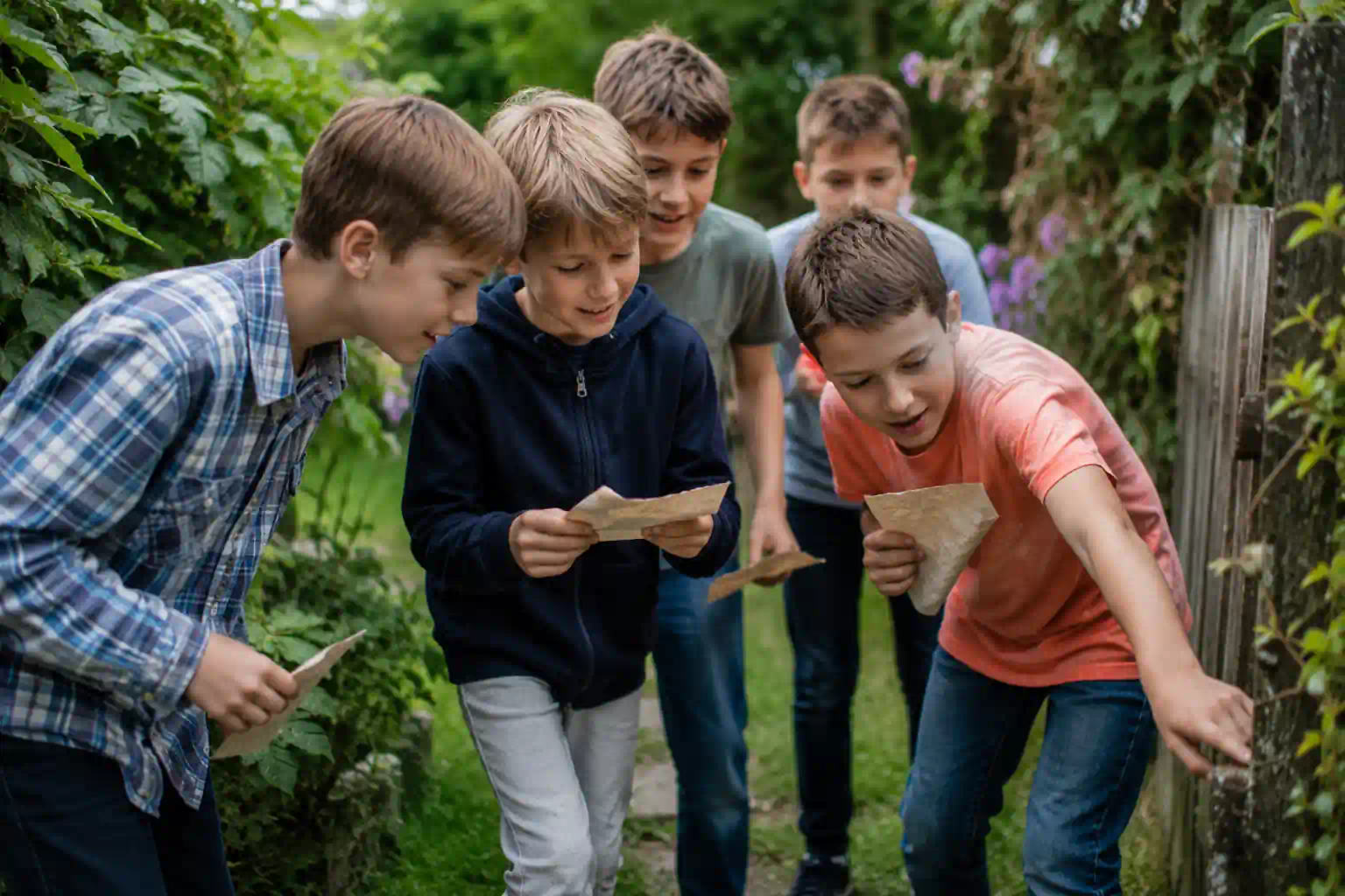 scavenger hunt birthday party for 8 year old boys UK