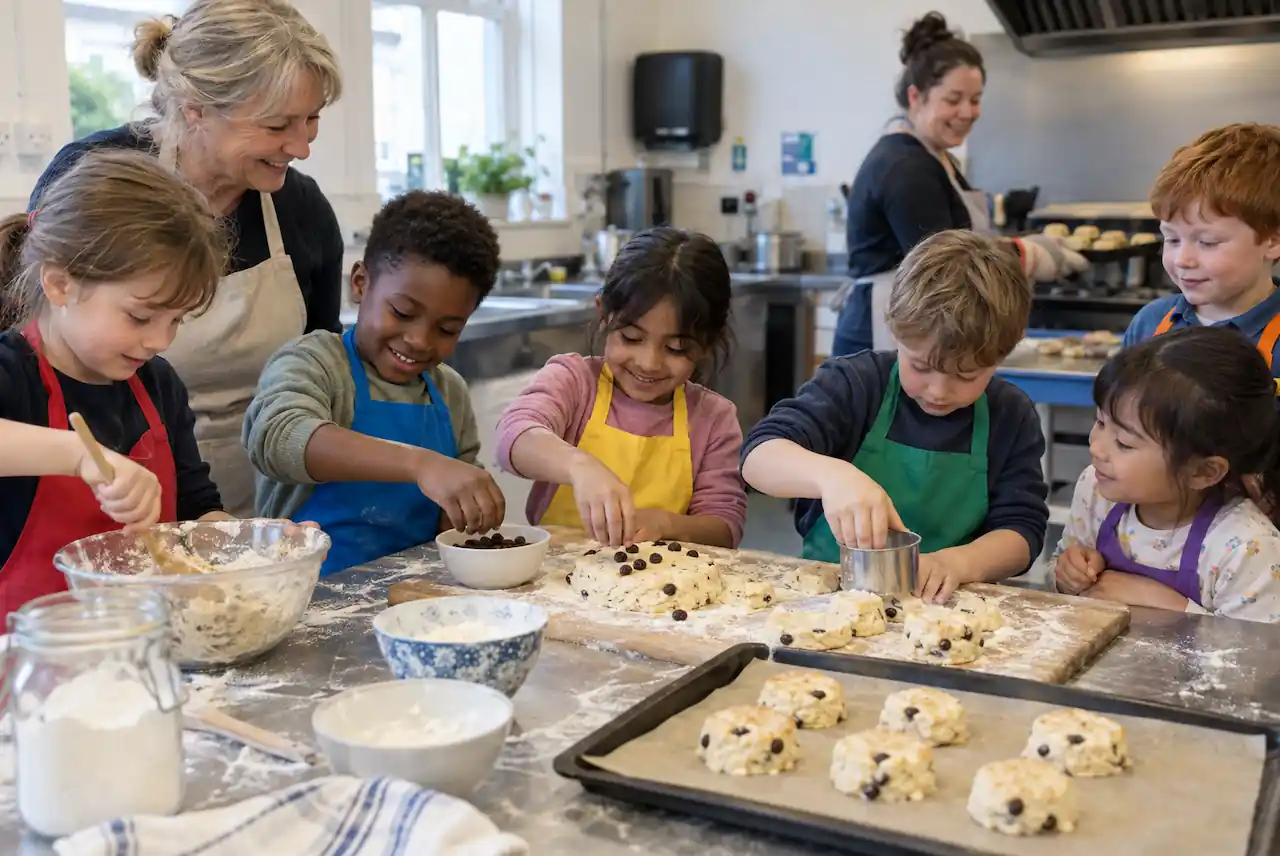 Simple Cooking and Baking for Beavers aged 6–8 in Newcastle and the North East