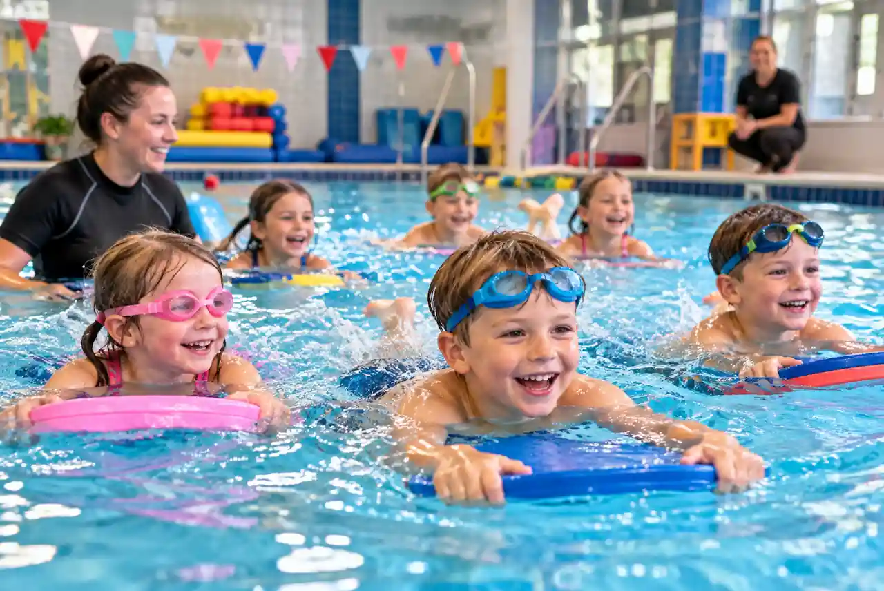 Swimming Pool Party birthday activity