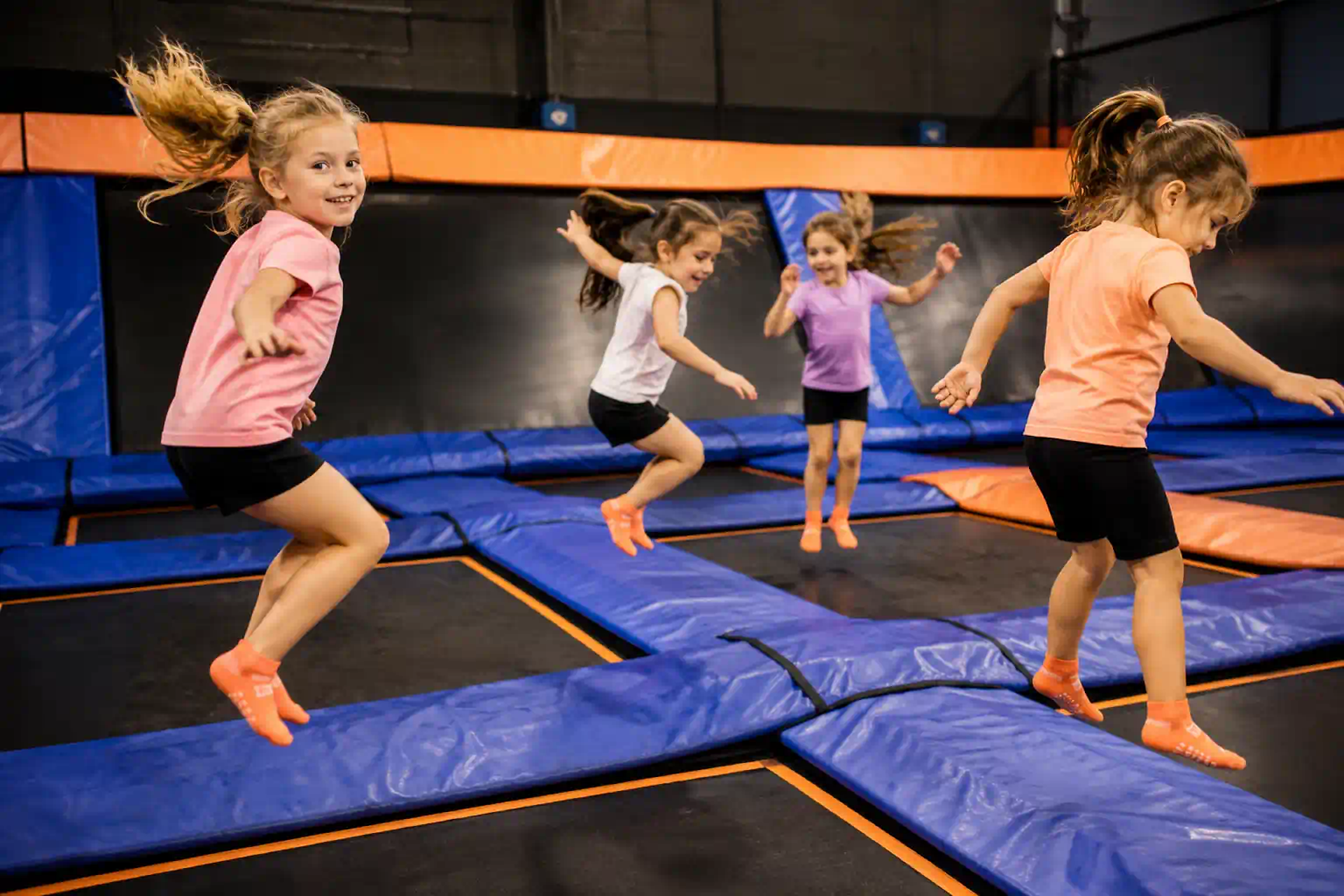 trampolining party for 9 year old girls in Gateshead