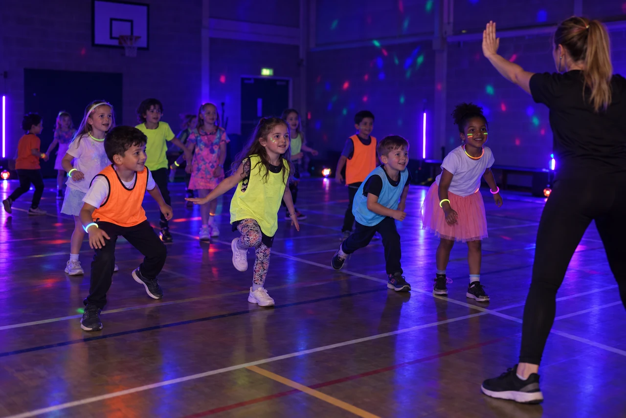 UV disco party in newcastle