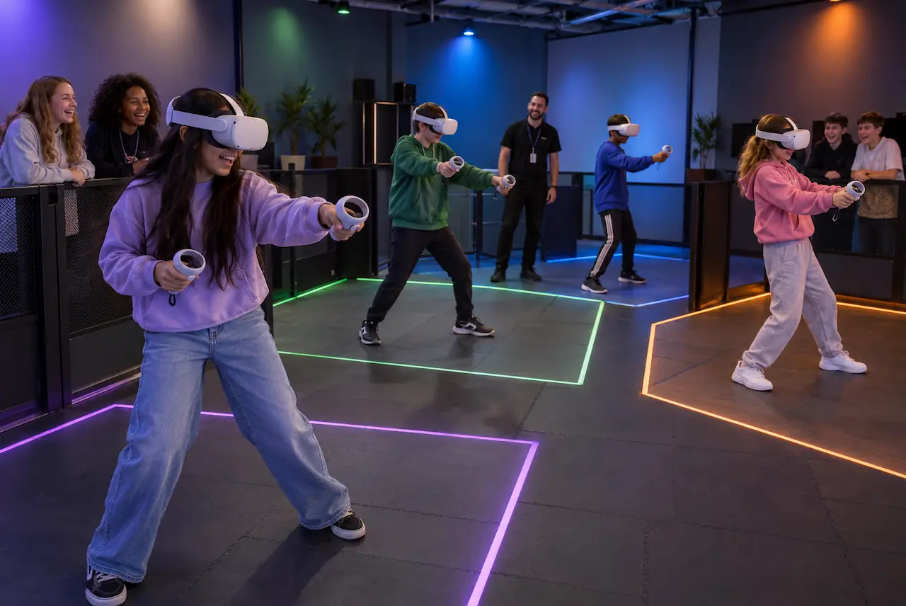 VR Birthday Party for kids aged 8–14 in Newcastle and the North East